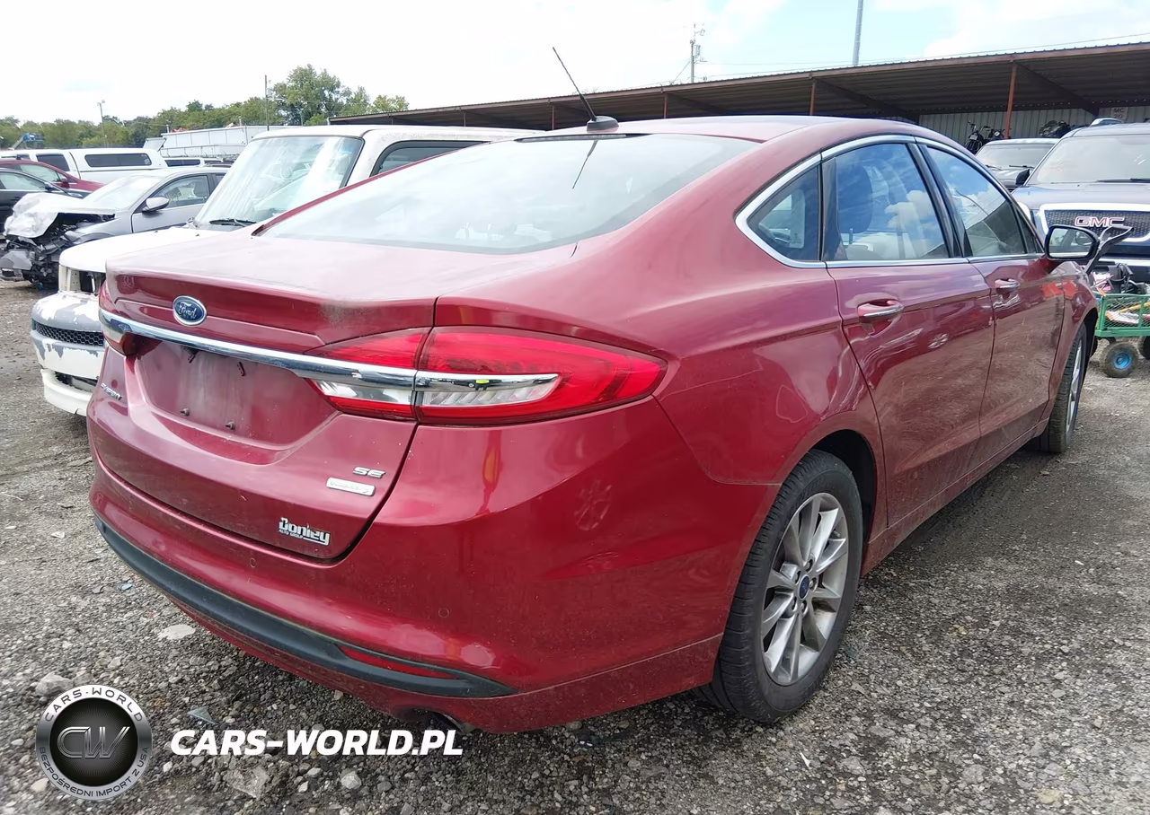 2017 Ford Fusion Se VIN:3FA6P0HD2HR177096 - 4