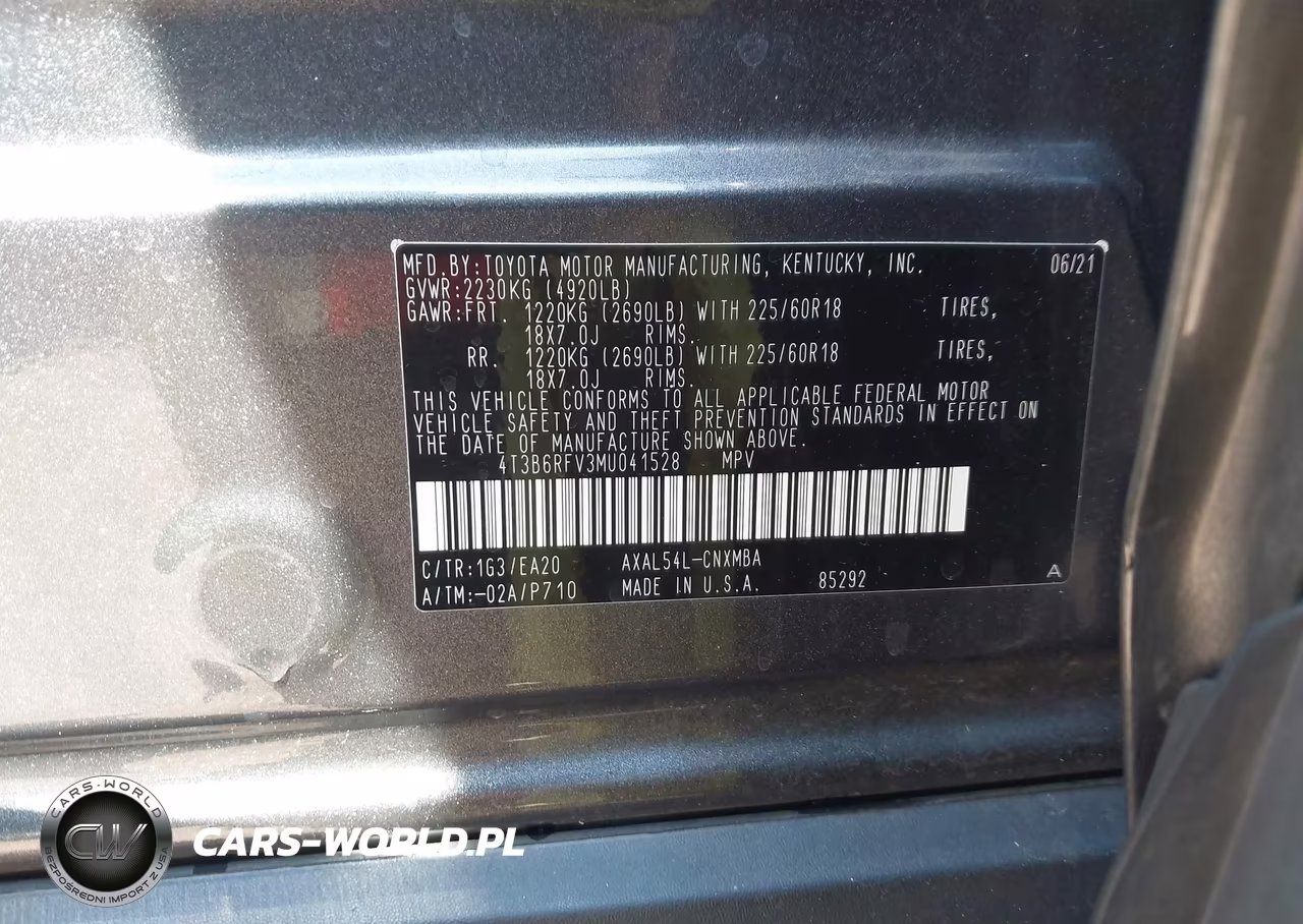 2021 Toyota Rav4 Hybrid Xle Premium VIN:4T3B6RFV3MU041528 - 9