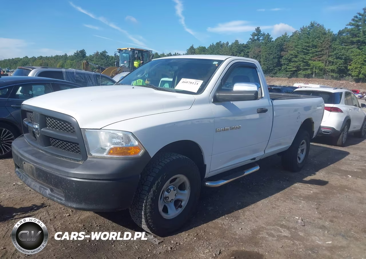 2012 Ram 1500 St VIN:3C6JD7DP1CG206850 - 2