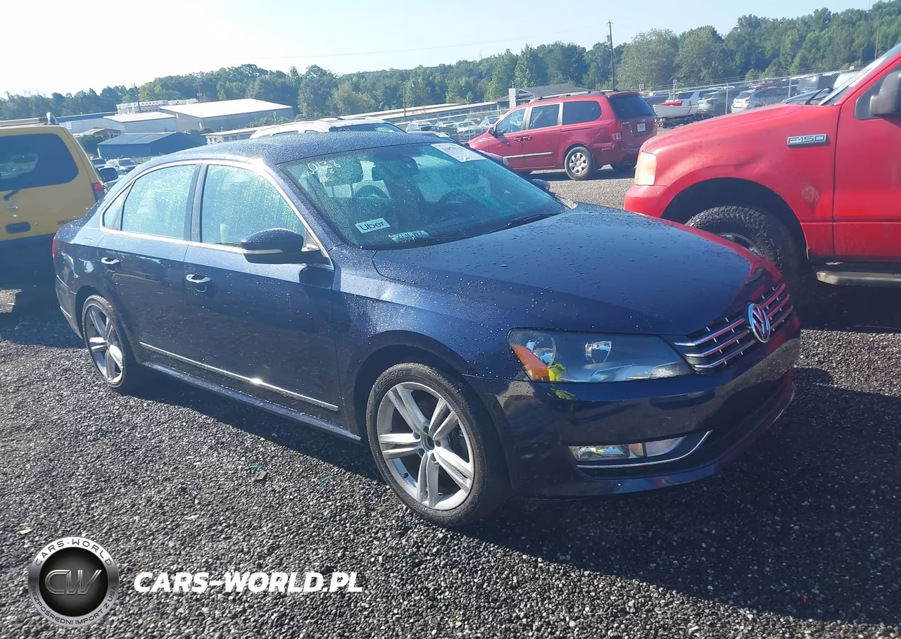 2014 Volkswagen Passat 1.8T Sel Premium VIN:1VWCS7A3XEC017349 - 1