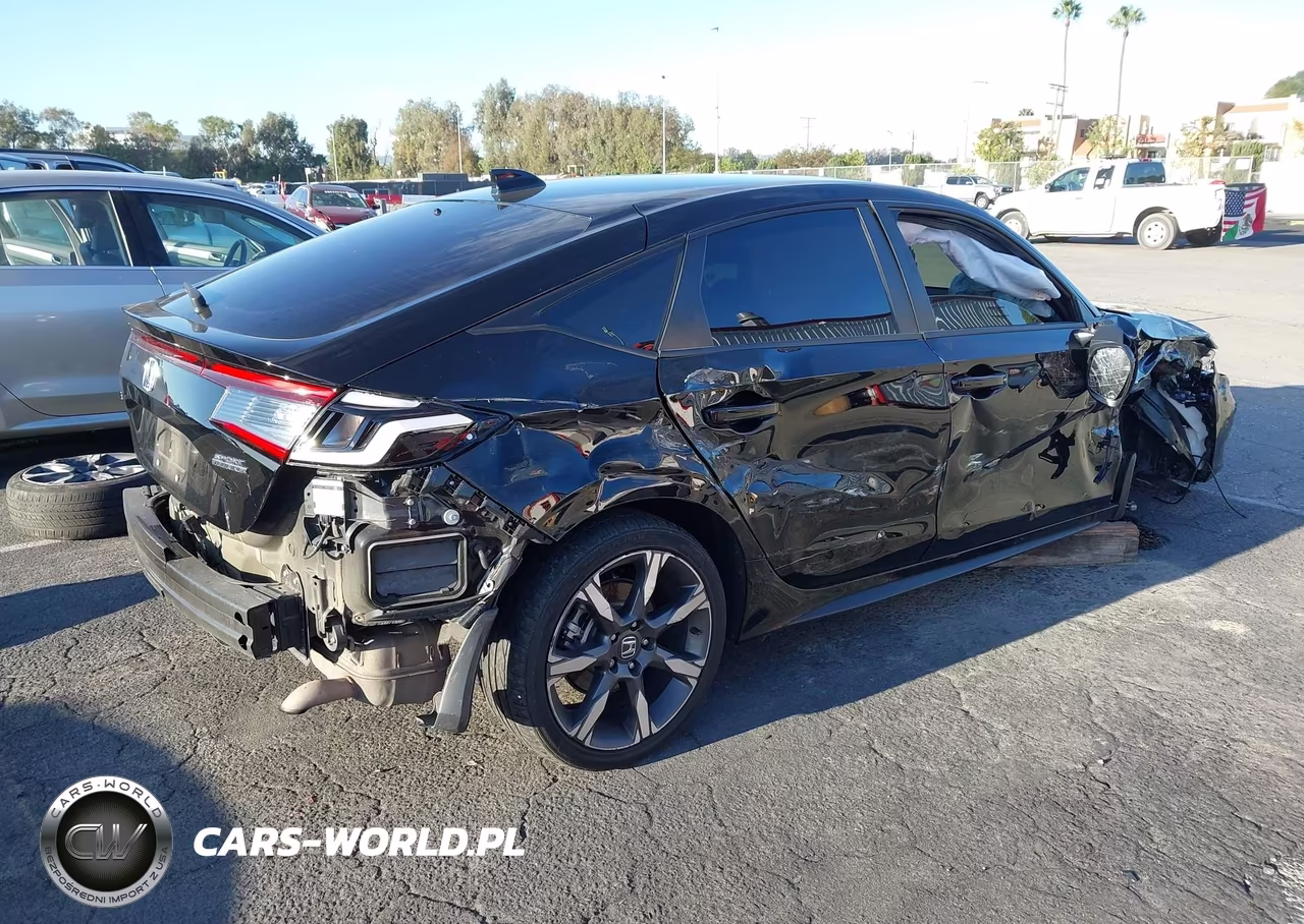 2025 Honda Civic Hybrid Sport Touring VIN:19XFL4H97SE007937 - 4