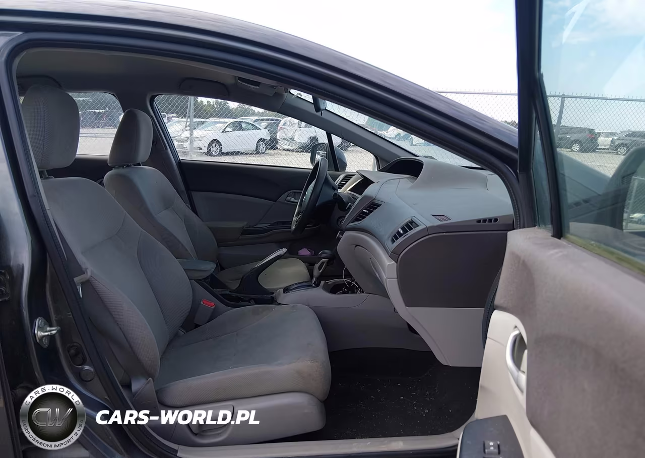 2012 Honda Civic Lx VIN:2HGFB2F54CH596072 - 5