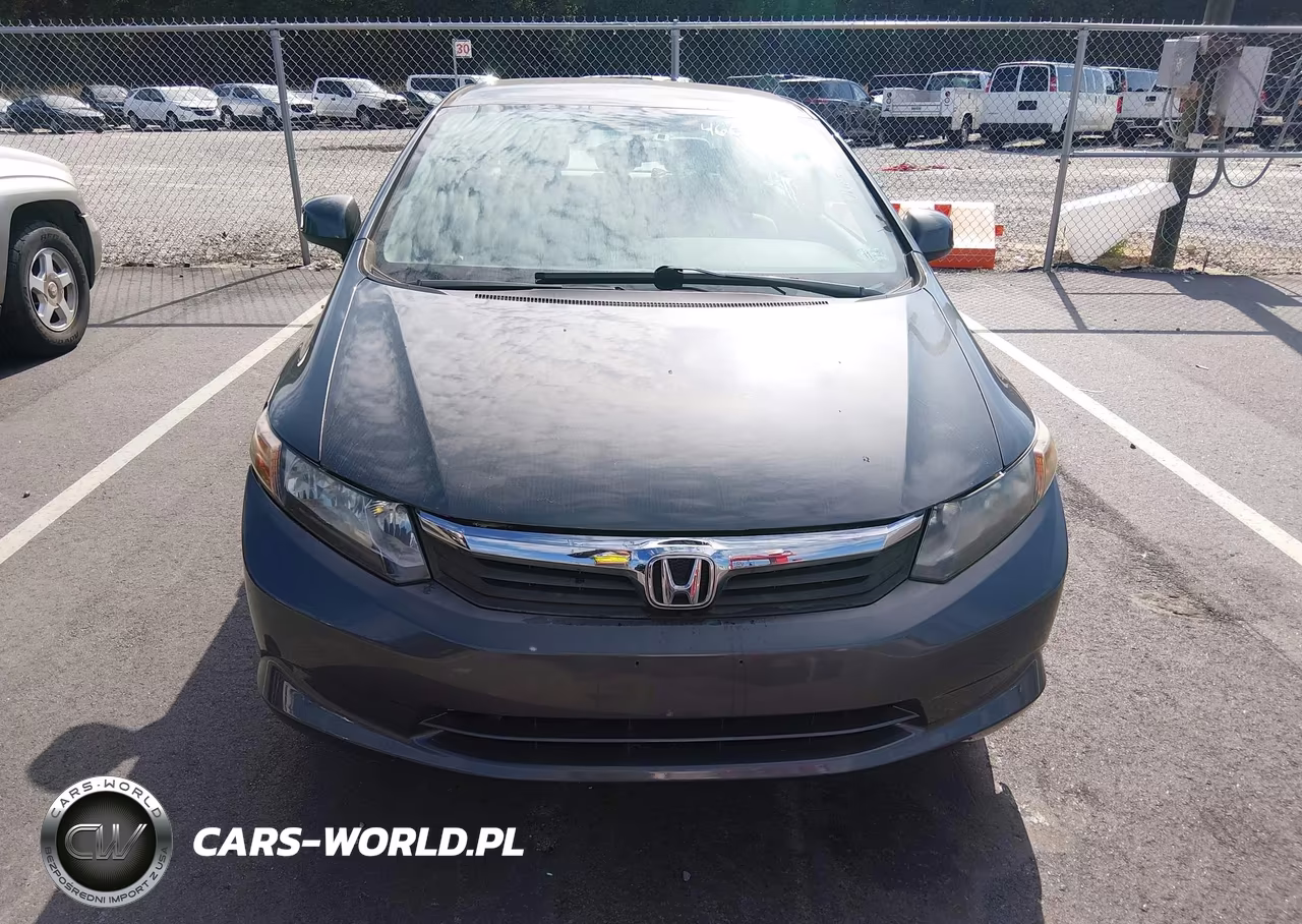 2012 Honda Civic Lx VIN:2HGFB2F54CH596072 - 6