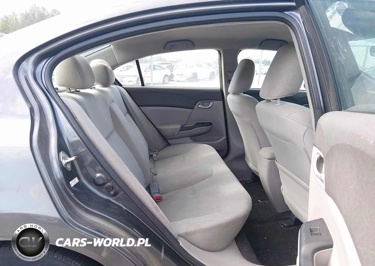 2012 Honda Civic Lx VIN:2HGFB2F54CH596072 - 8