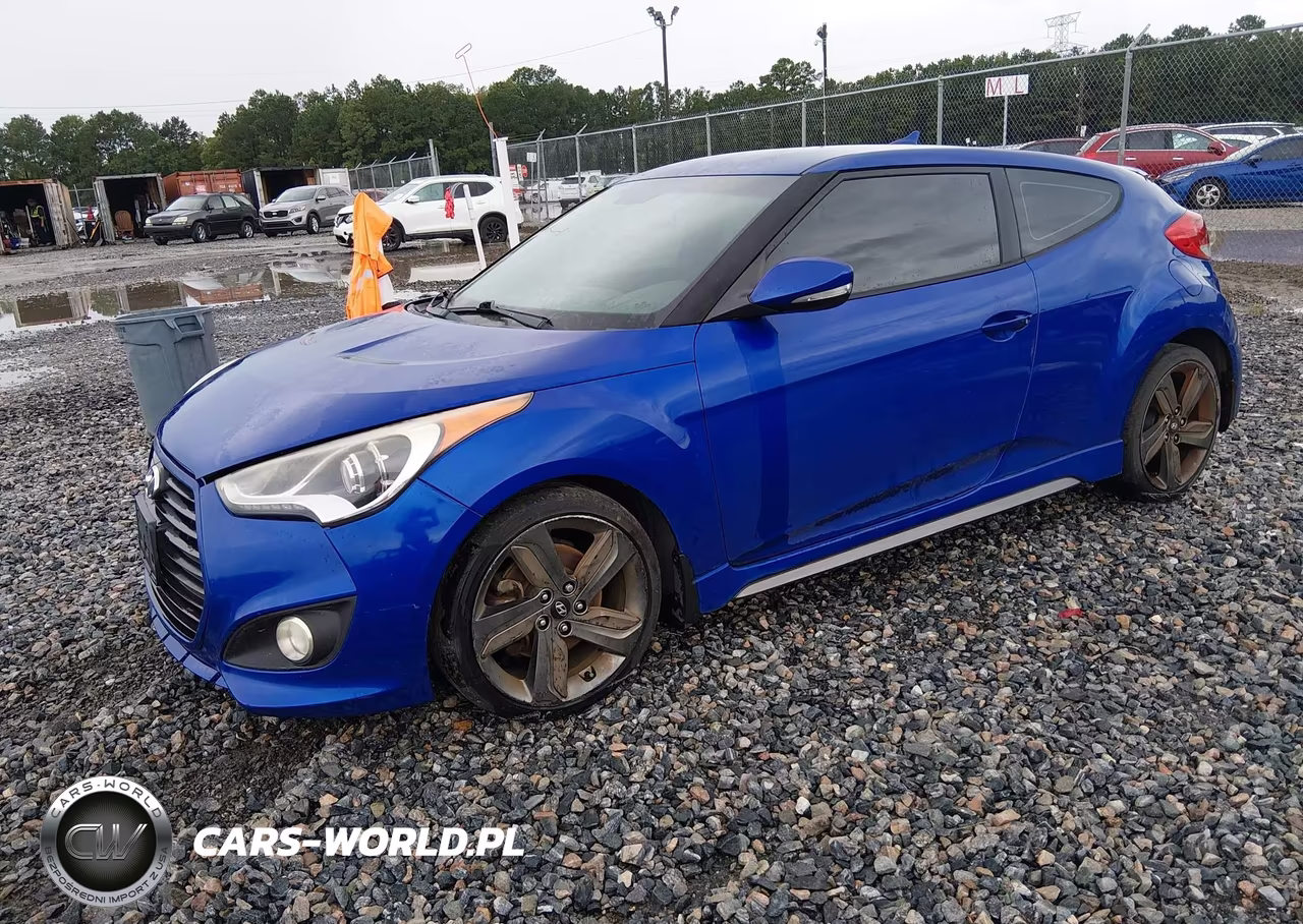 2014 Hyundai Veloster Turbo W-Black VIN:KMHTC6AEXEU198082 - 2