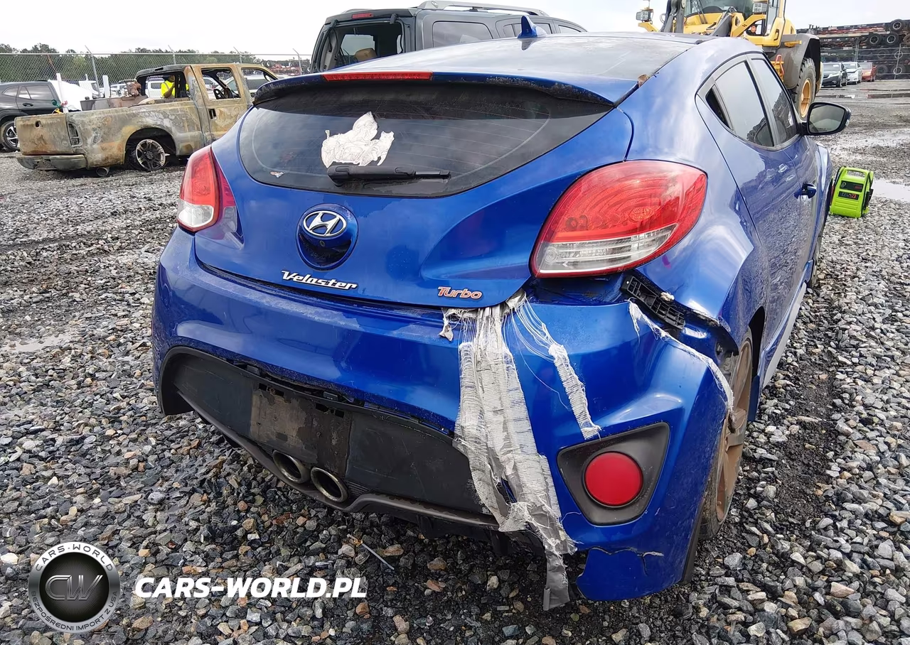 2014 Hyundai Veloster Turbo W-Black VIN:KMHTC6AEXEU198082 - 6