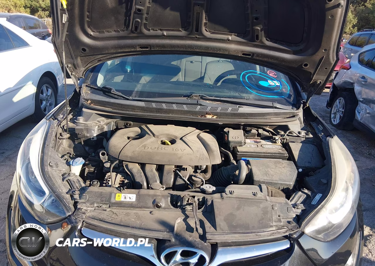 2014 Hyundai Elantra Se VIN:KMHDH4AE4EU210432 - 10