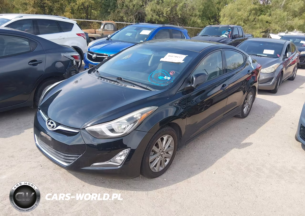 2014 Hyundai Elantra Se VIN:KMHDH4AE4EU210432 - 2