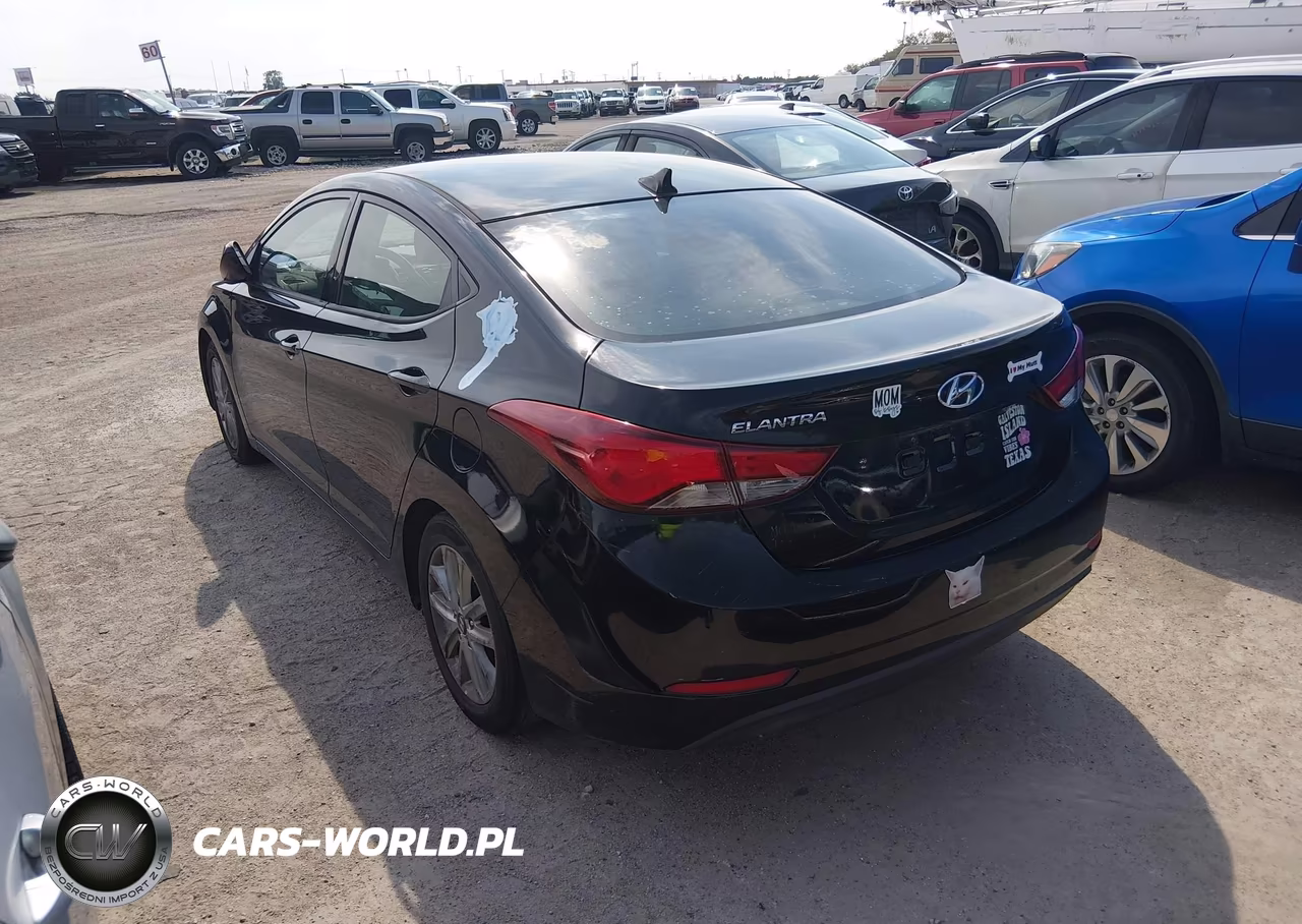 2014 Hyundai Elantra Se VIN:KMHDH4AE4EU210432 - 3