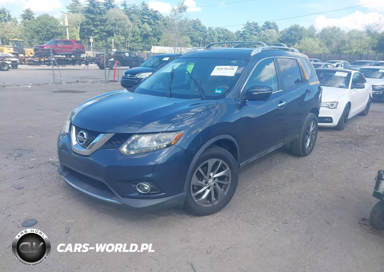 2015 Nissan Rogue Sl VIN:5N1AT2MV3FC896326 - 2