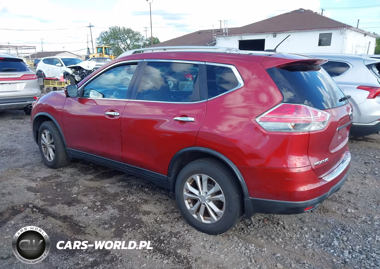 2016 Nissan Rogue Sv VIN:KNMAT2MT5GP694035 - 3