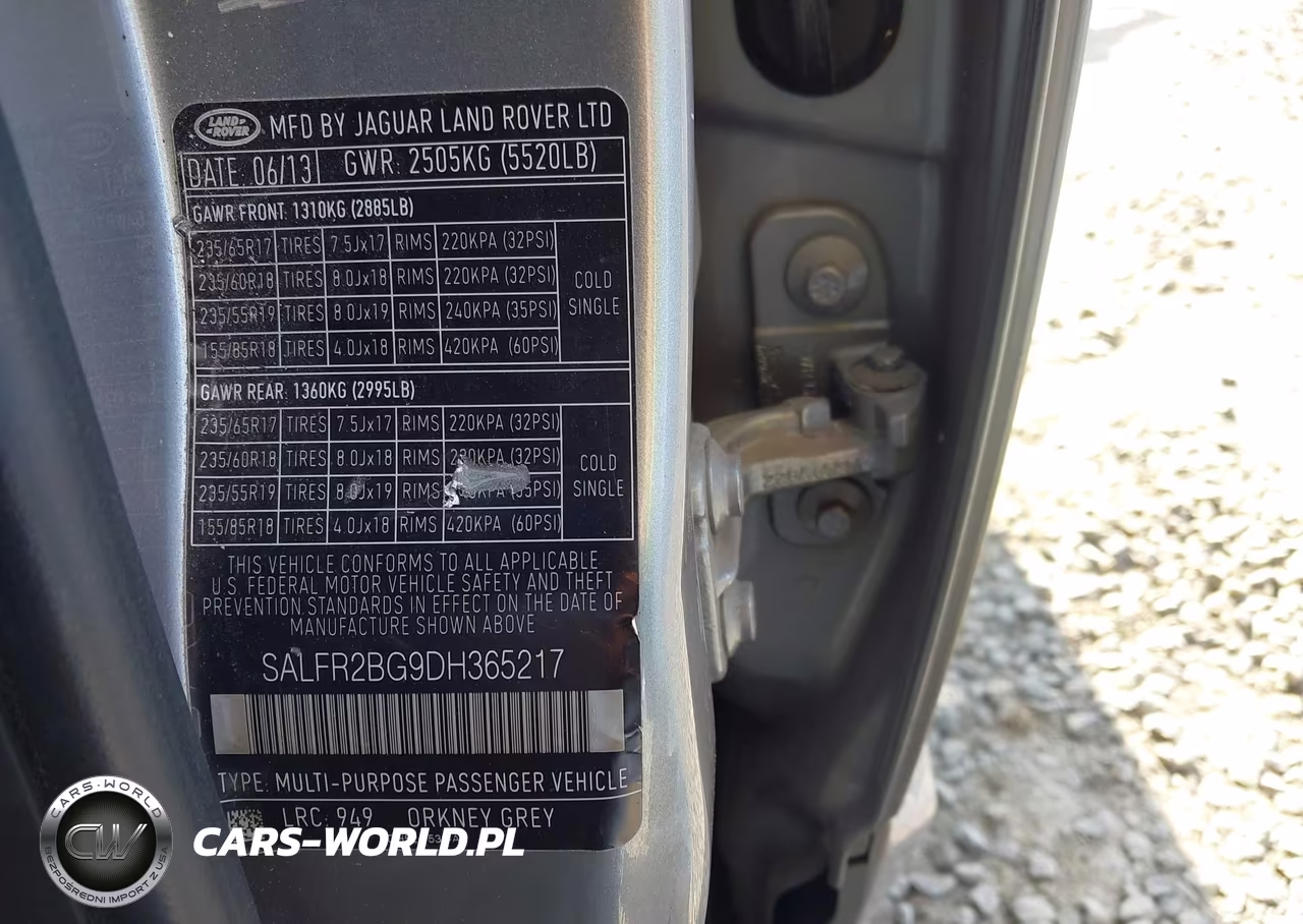 2013 Land Rover Lr2 VIN:SALFR2BG9DH365217 - 9
