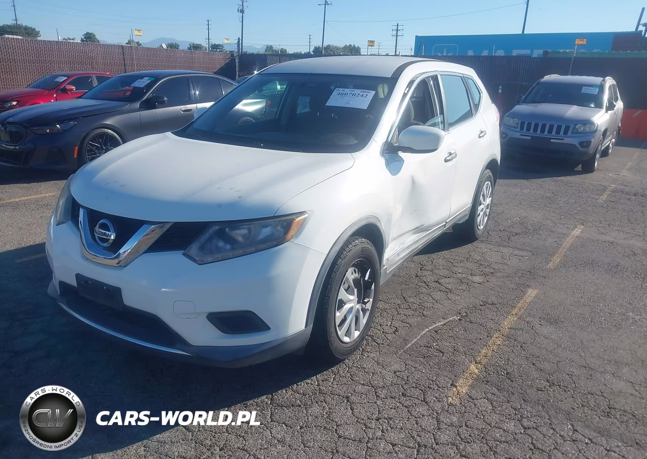 2016 Nissan Rogue S VIN:KNMAT2MTXGP613255 - 2