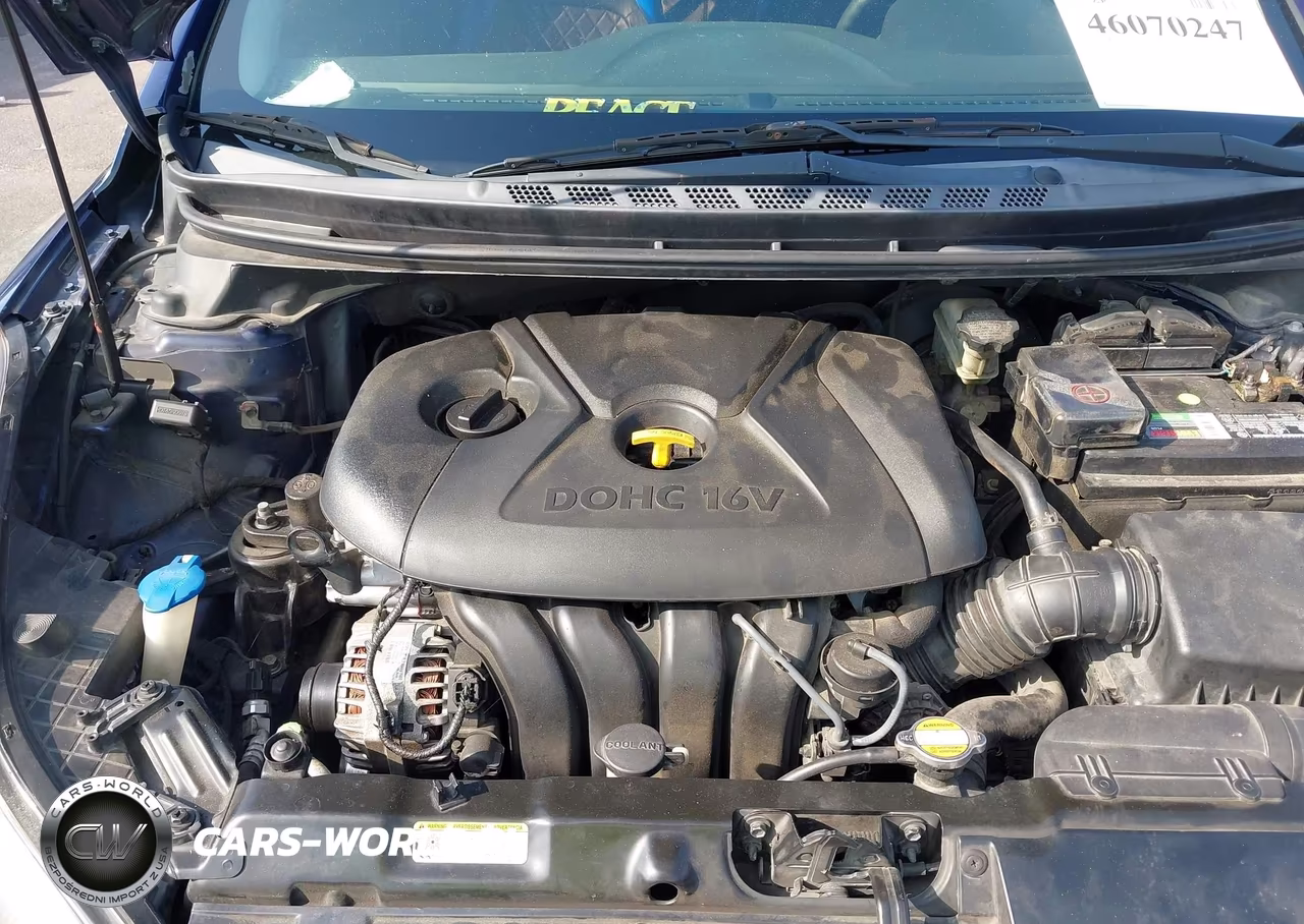 2012 Hyundai Elantra Gls VIN:5NPDH4AE8CH136668 - 10