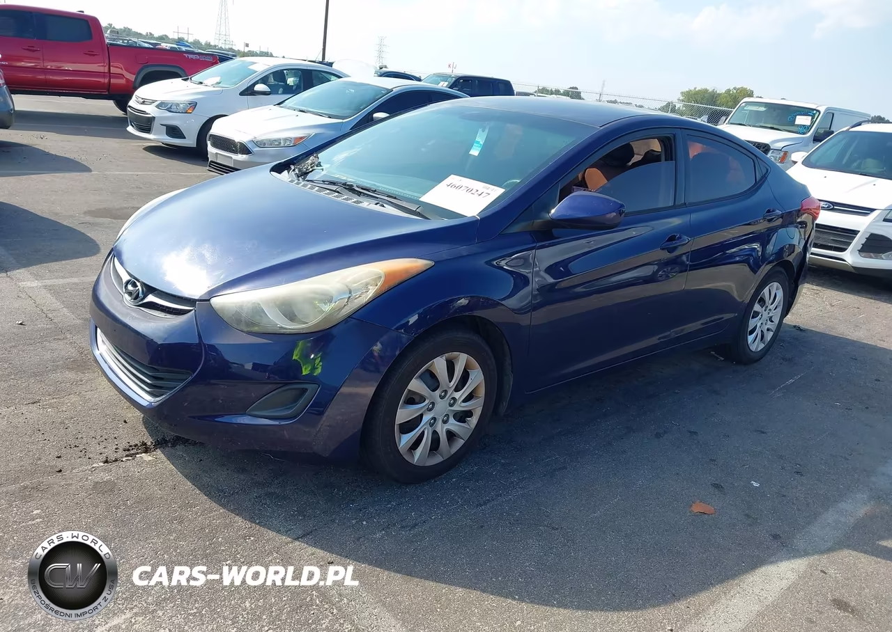 2012 Hyundai Elantra Gls VIN:5NPDH4AE8CH136668 - 2