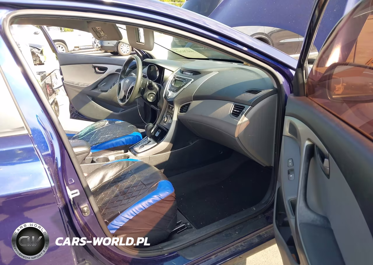 2012 Hyundai Elantra Gls VIN:5NPDH4AE8CH136668 - 8