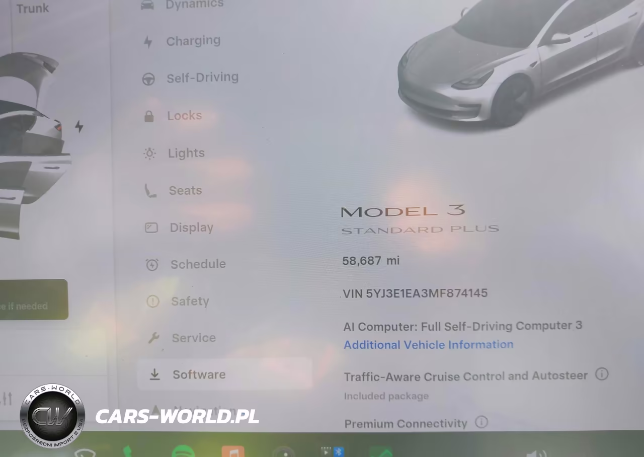2021 Tesla Model 3 Standard Range Plus Rear-Wheel Drive VIN:5YJ3E1EA3MF874145 - 16
