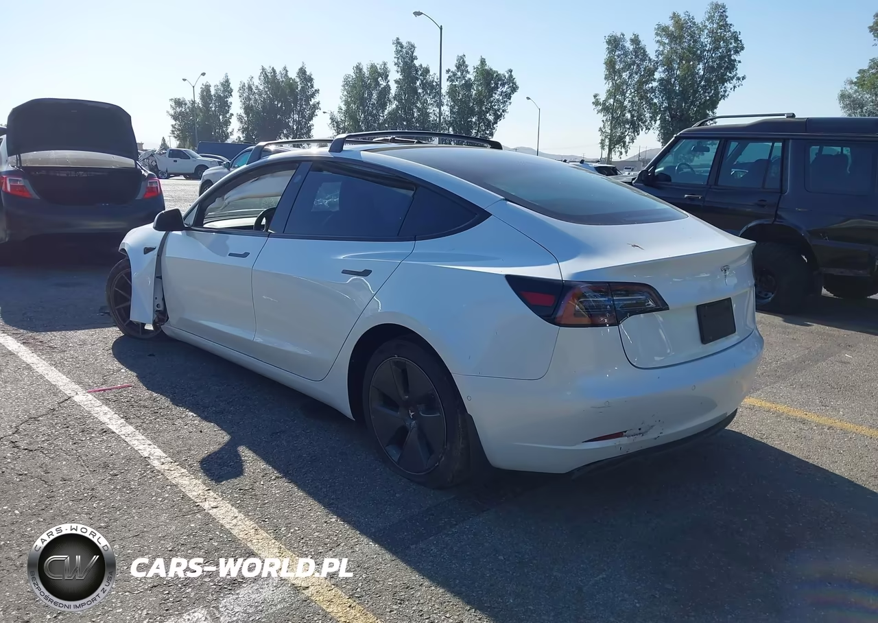 2021 Tesla Model 3 Standard Range Plus Rear-Wheel Drive VIN:5YJ3E1EA3MF874145 - 3