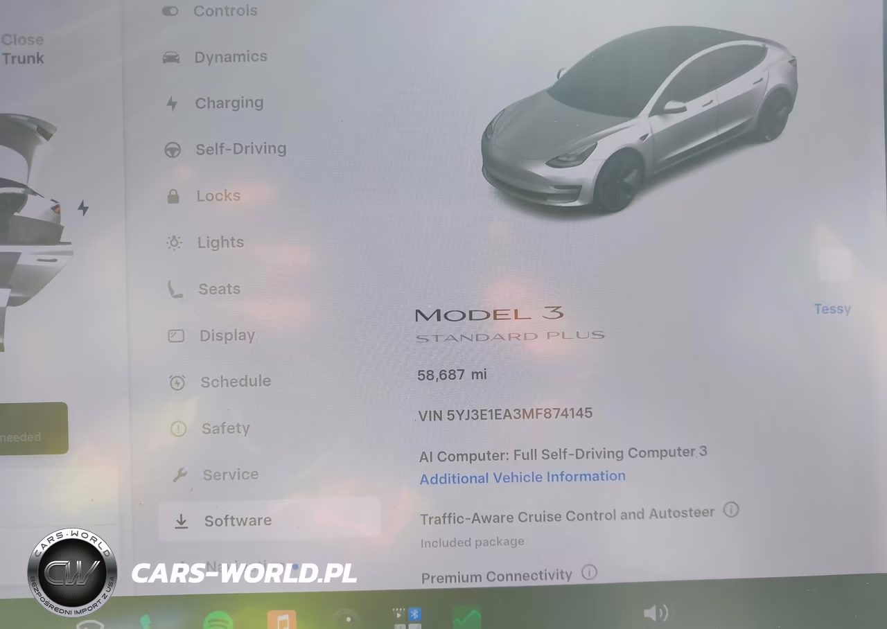 2021 Tesla Model 3 Standard Range Plus Rear-Wheel Drive VIN:5YJ3E1EA3MF874145 - 7