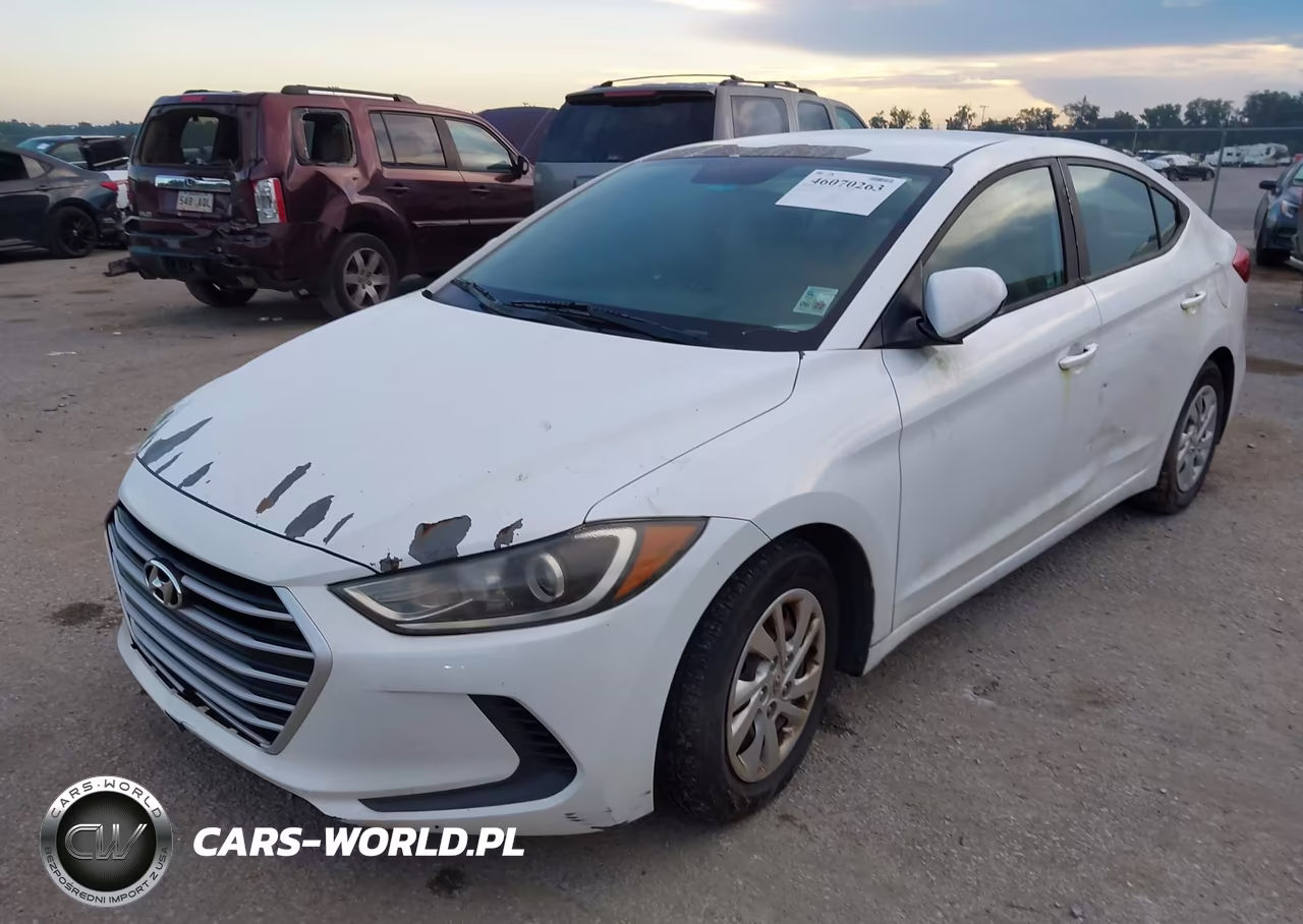 2017 Hyundai Elantra Se VIN:5NPD74LF9HH114355 - 2