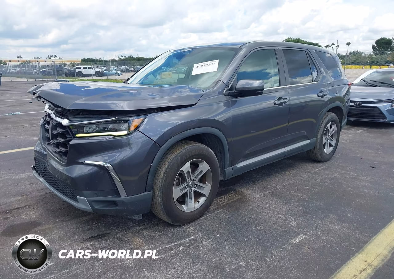 2023 Honda Pilot 2Wd Ex-L 8 Passenger VIN:5FNYG2H49PB009227 - 2
