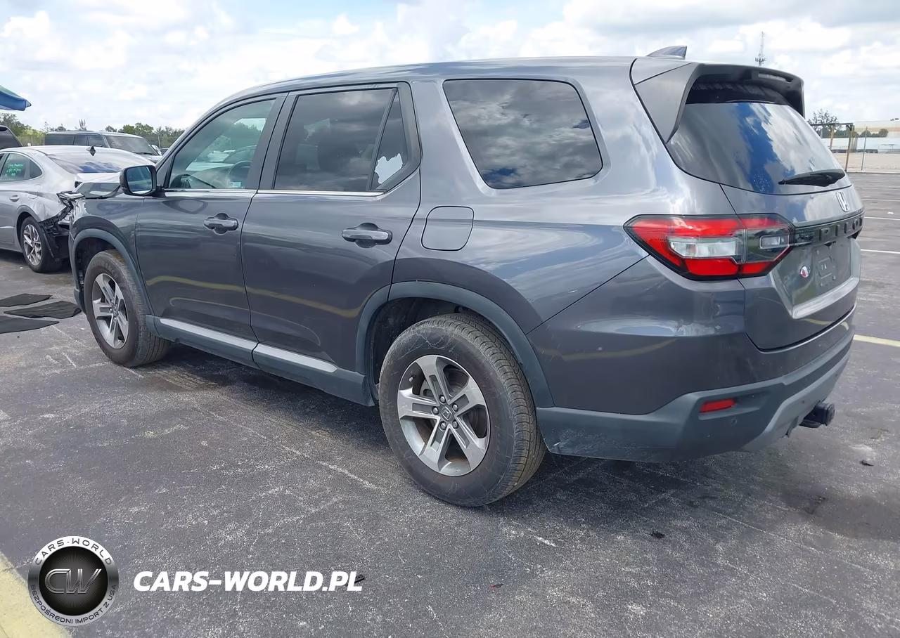 2023 Honda Pilot 2Wd Ex-L 8 Passenger VIN:5FNYG2H49PB009227 - 3
