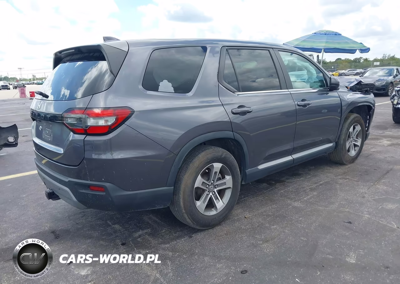 2023 Honda Pilot 2Wd Ex-L 8 Passenger VIN:5FNYG2H49PB009227 - 4