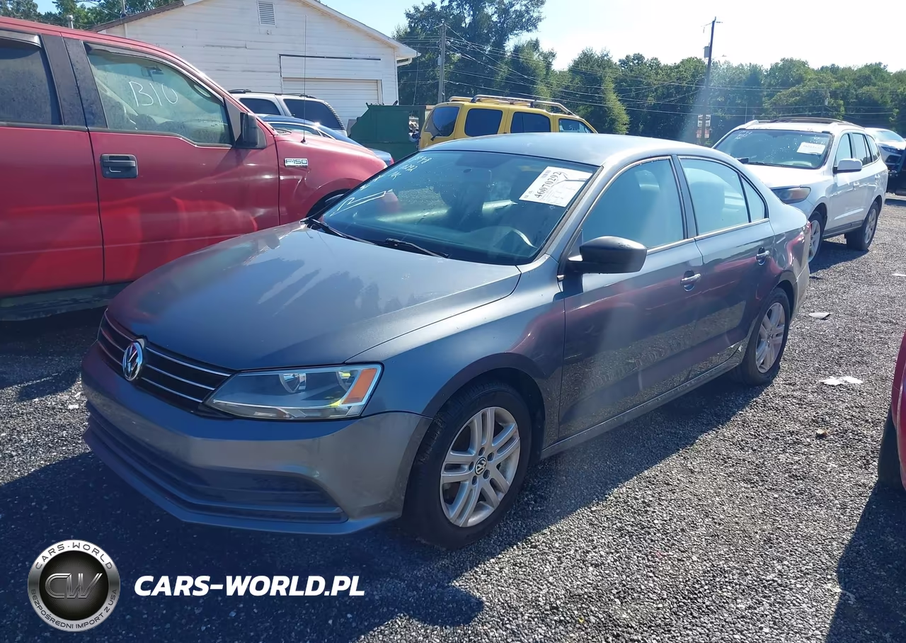 2015 Volkswagen Jetta 2.0L S VIN:3VW2K7AJ2FM242181 - 2