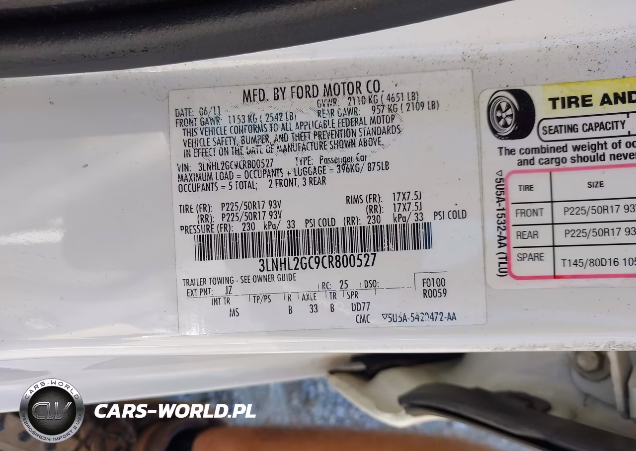 2012 Lincoln Mkz VIN:3LNHL2GC9CR800527 - 9