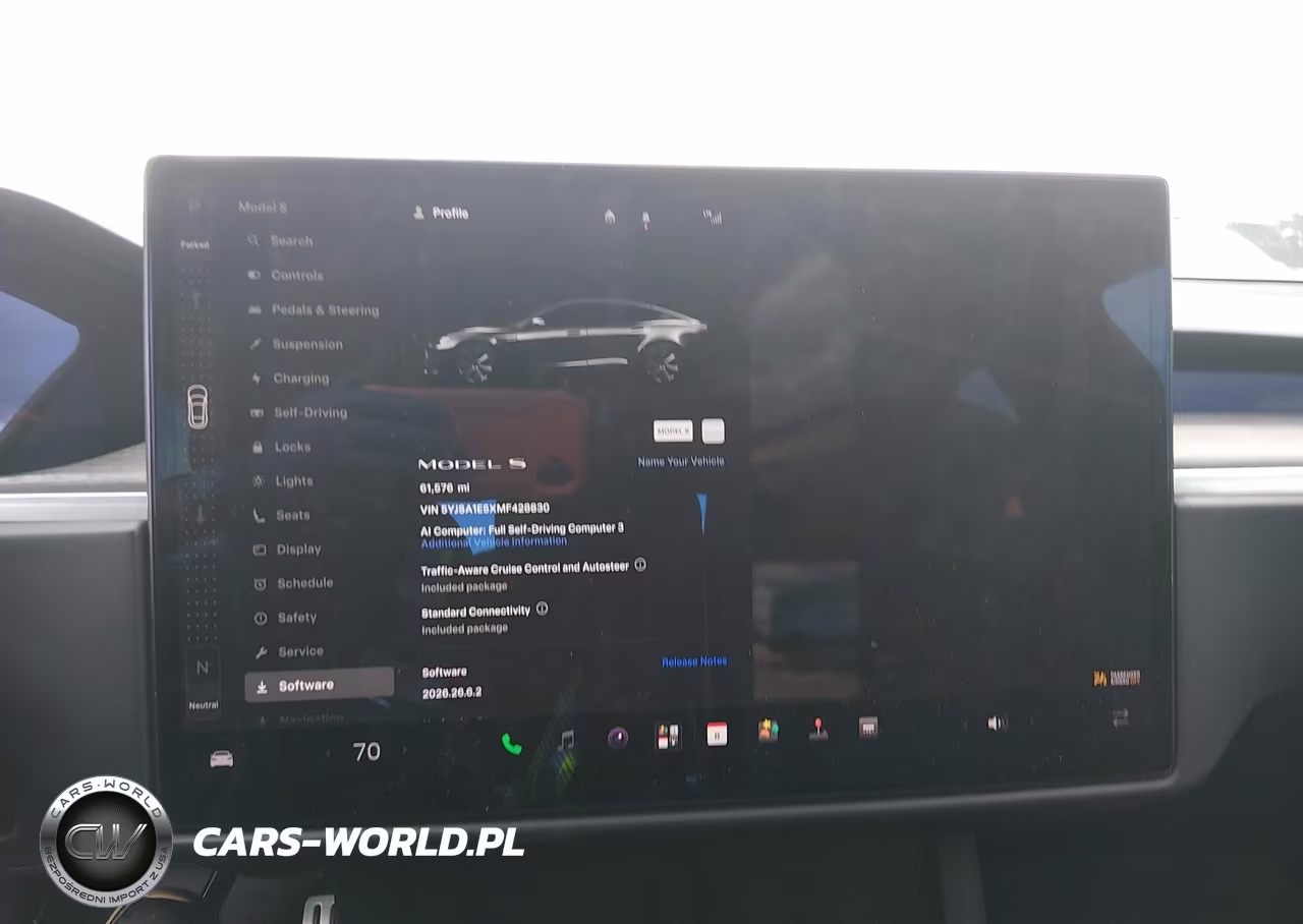 2021 Tesla Model S Long Range Dual Motor All-Wheel Drive VIN:5YJSA1E5XMF428830 - 18