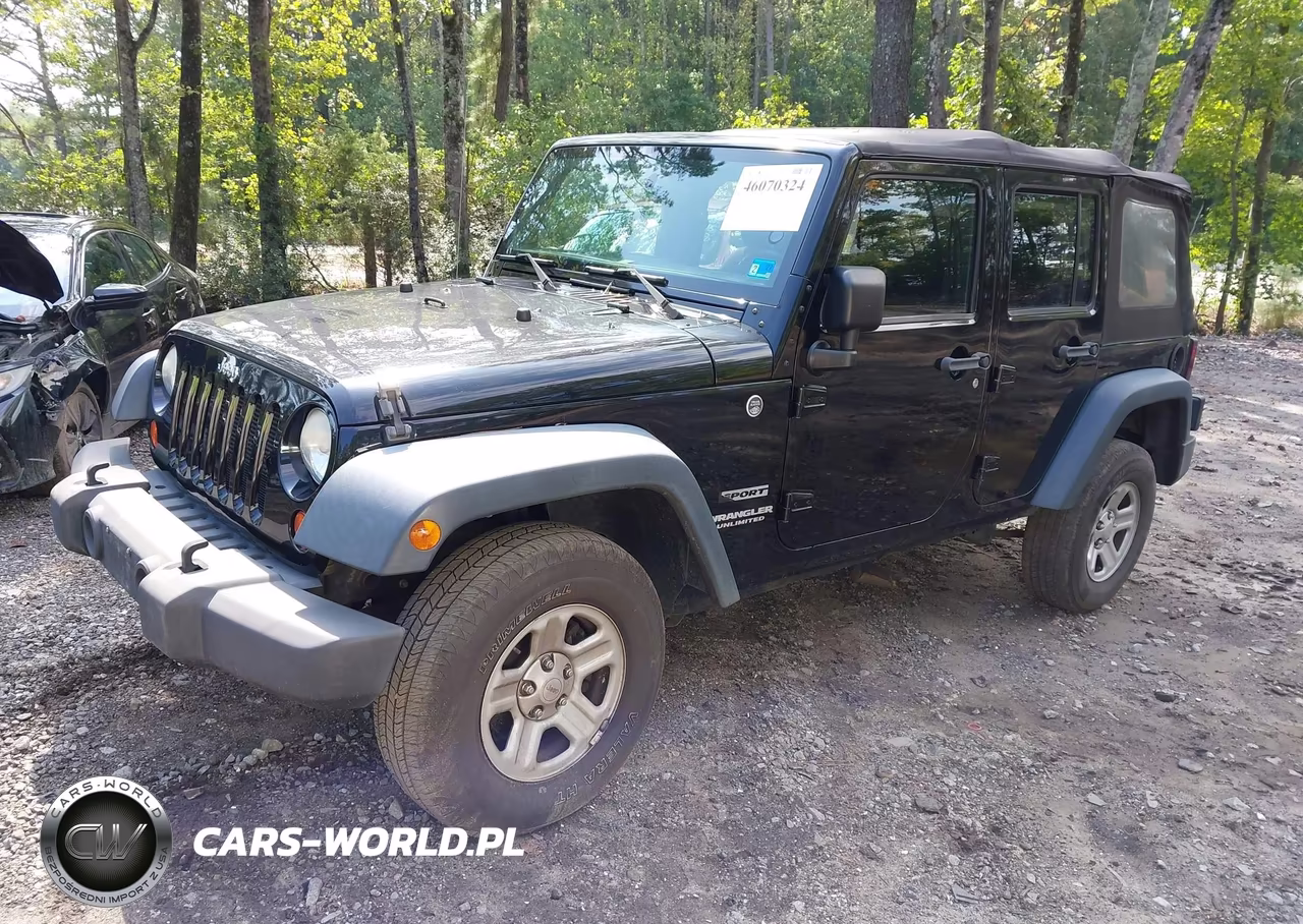 2013 Jeep Wrangler Unlimited Sport VIN:1C4BJWDG0DL663363 - 2