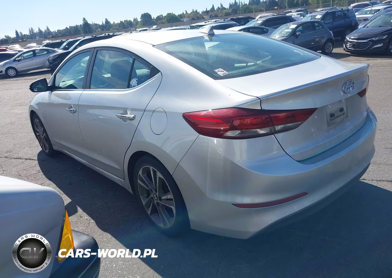 2017 Hyundai Elantra Limited VIN:5NPD84LF7HH041676 - 3