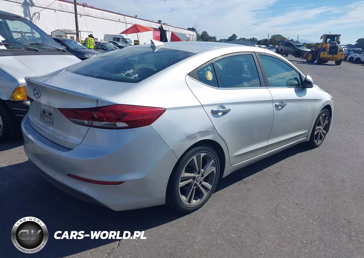 2017 Hyundai Elantra Limited VIN:5NPD84LF7HH041676 - 4
