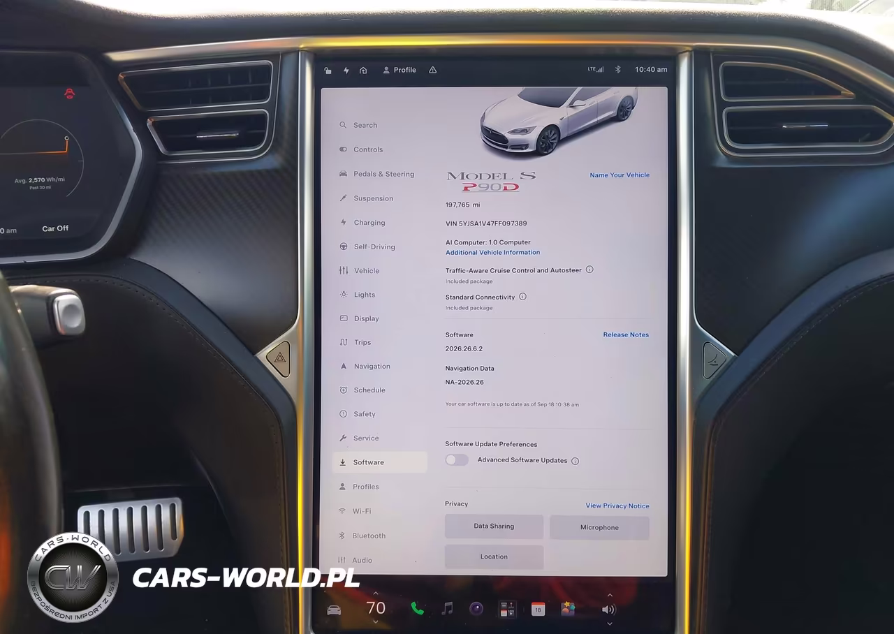 2015 Tesla Model S 85D-P85D VIN:5YJSA1V47FF097389 - 17