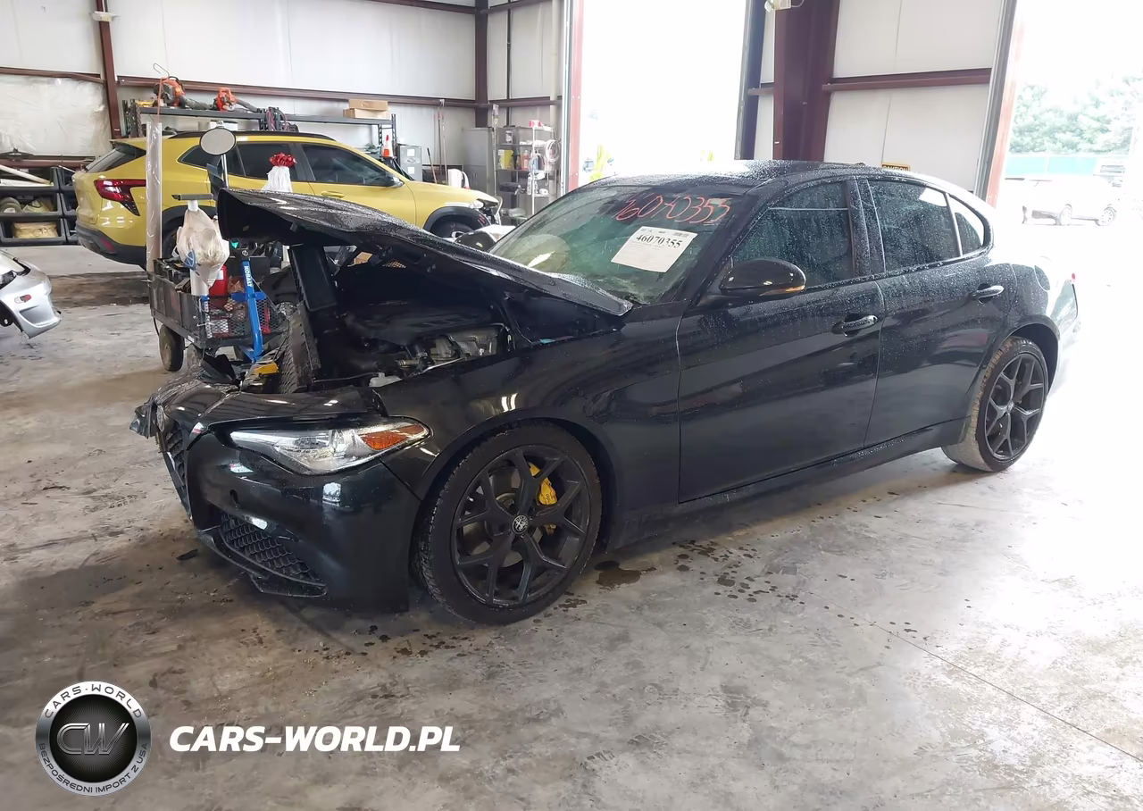 2021 Alfa Romeo Giulia Ti Awd VIN:ZARFANBN5M7644416 - 2