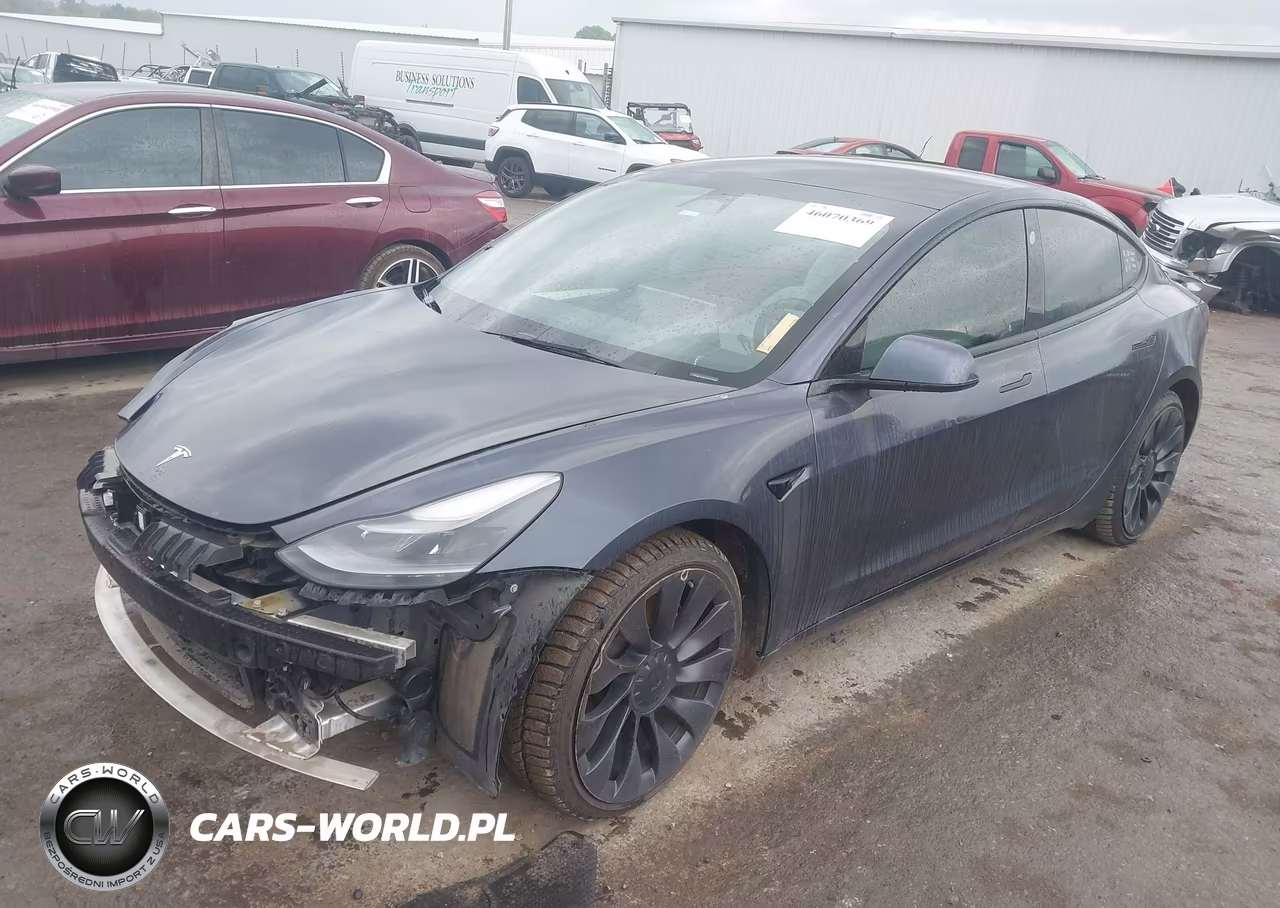 2021 Tesla Model 3 Performance Dual Motor All-Wheel Drive VIN:5YJ3E1ECXMF092541 - 2