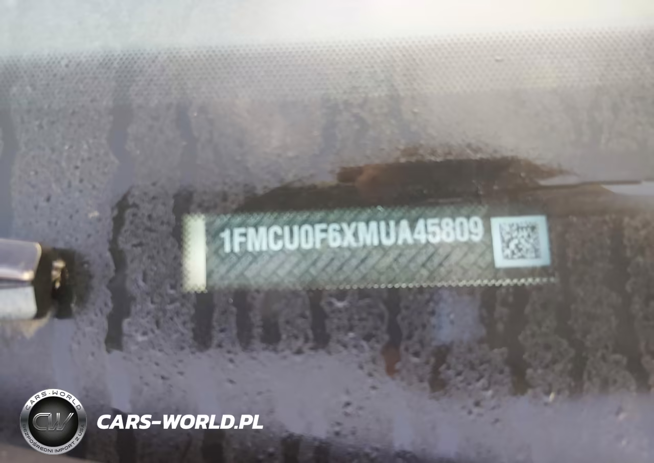 2021 Ford Escape S VIN:1FMCU0F6XMUA45809 - 9