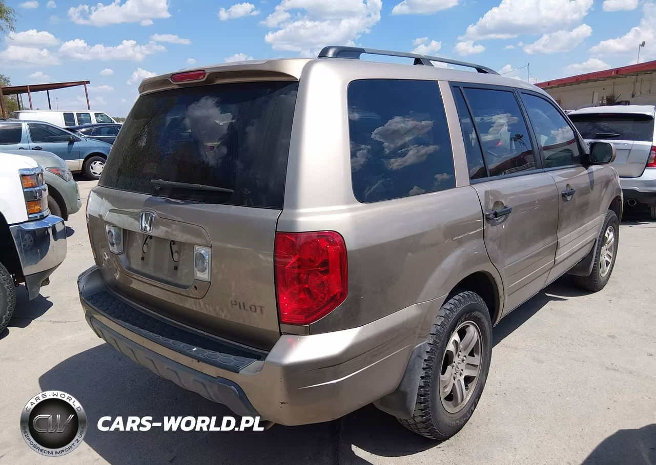 2003 Honda Pilot Ex-L VIN:2HKYF18513H621097 - 4