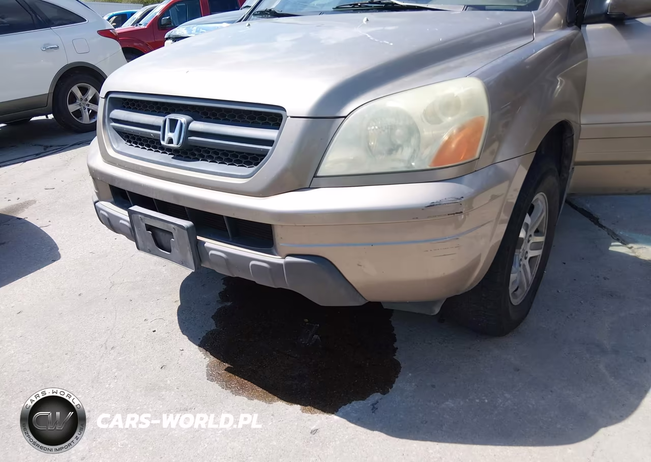 2003 Honda Pilot Ex-L VIN:2HKYF18513H621097 - 6