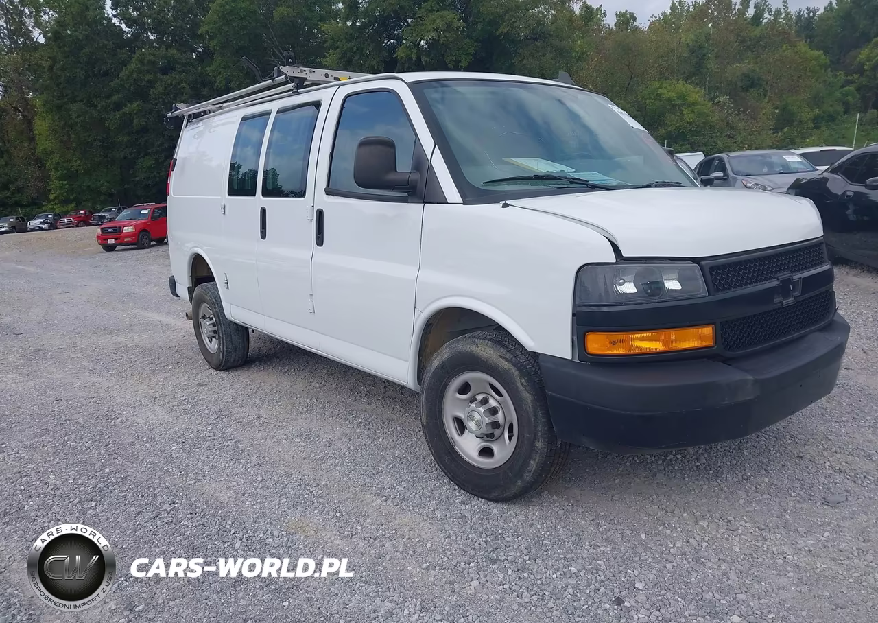 2021 Chevrolet Express Cargo Rwd 2500 Regular Wheelbase Wt VIN:1GCWGAFP3M1311843 - 1