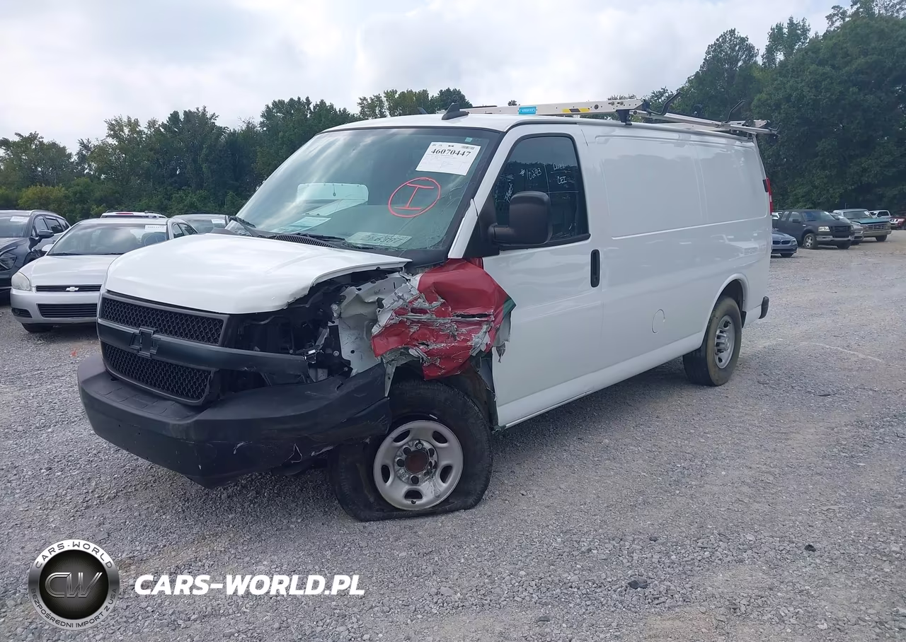 2021 Chevrolet Express Cargo Rwd 2500 Regular Wheelbase Wt VIN:1GCWGAFP3M1311843 - 2