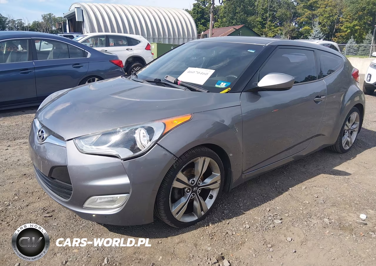 2013 Hyundai Veloster Base W-Black VIN:KMHTC6AD9DU100083 - 2