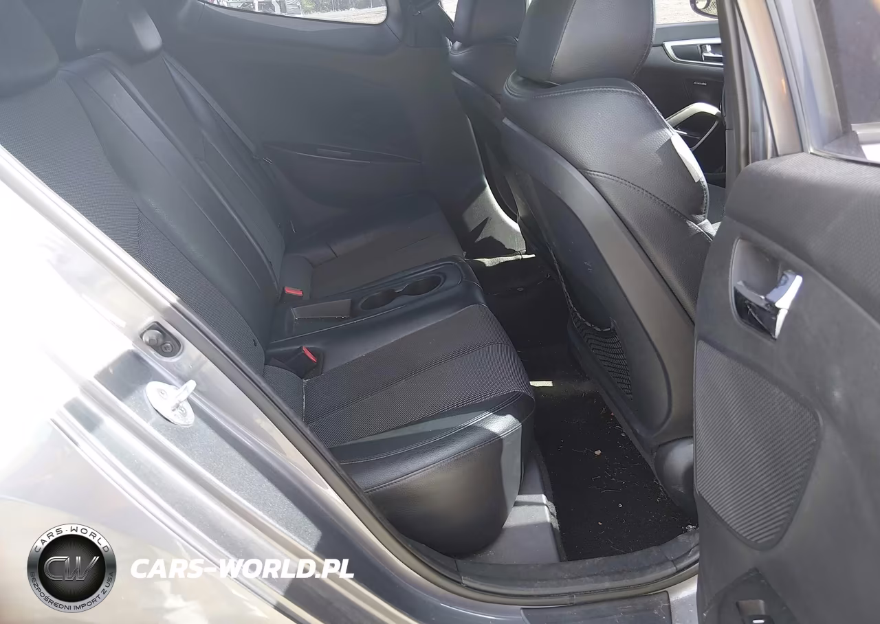 2013 Hyundai Veloster Base W-Black VIN:KMHTC6AD9DU100083 - 8