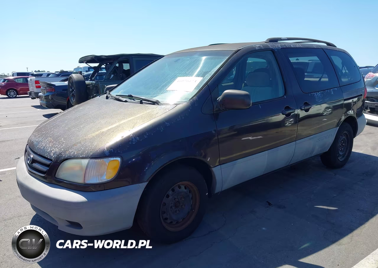 2001 Toyota Sienna Ce VIN:4T3ZF19C61U396148 - 2