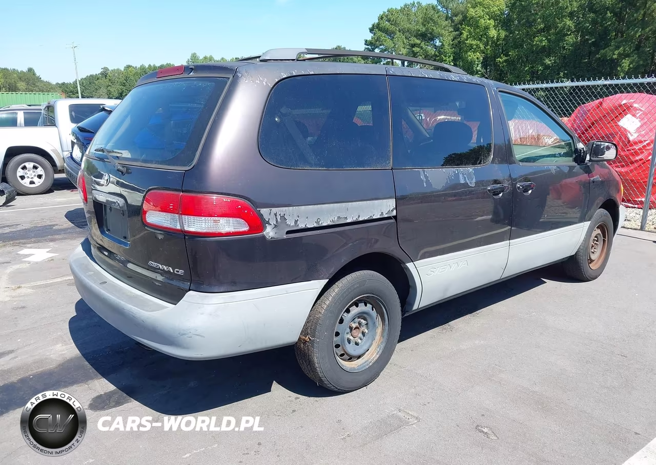 2001 Toyota Sienna Ce VIN:4T3ZF19C61U396148 - 4