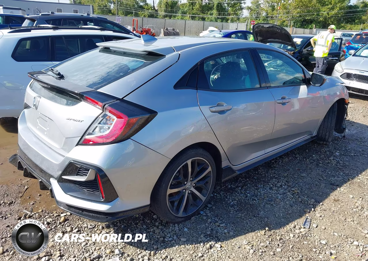 2021 Honda Civic Sport VIN:SHHFK7H43MU413900 - 4