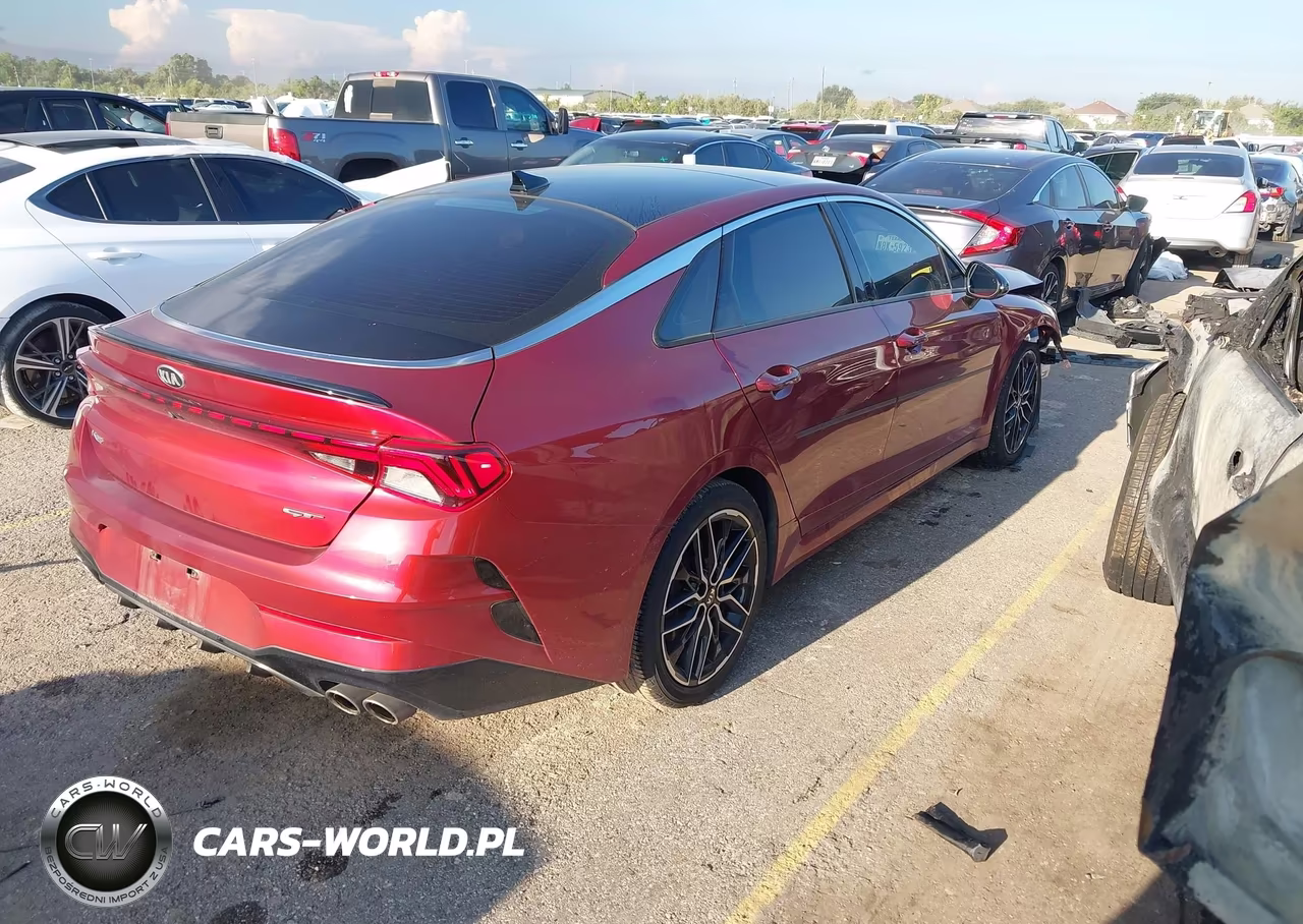 2021 Kia K5 Gt VIN:5XXG44J86MG052221 - 4