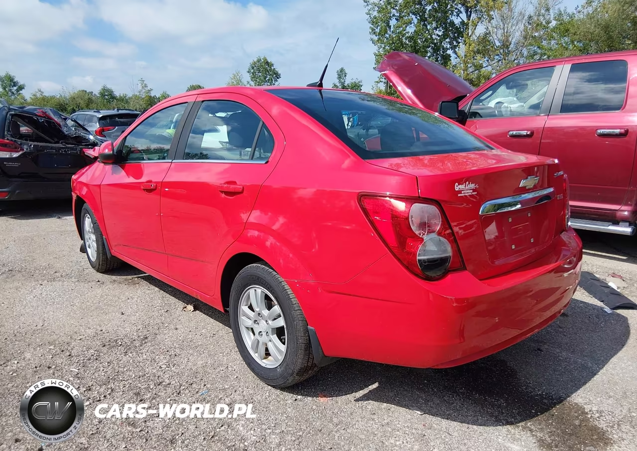 2014 Chevrolet Sonic Lt Auto VIN:1G1JC5SB3E4139619 - 3