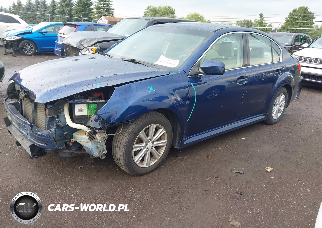 2011 Subaru Legacy 2.5I Premium VIN:4S3BMCG67B3245758 - 2