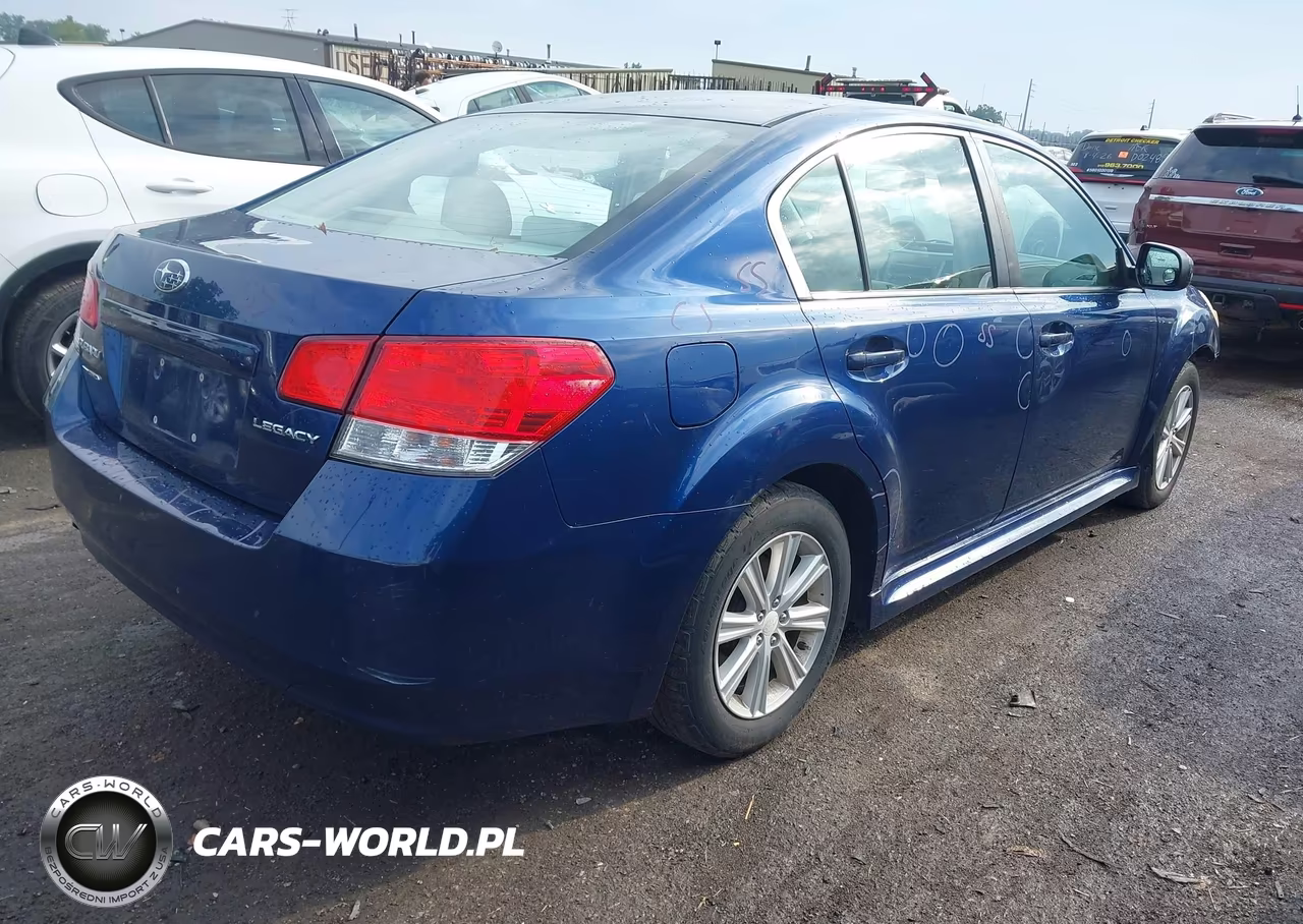 2011 Subaru Legacy 2.5I Premium VIN:4S3BMCG67B3245758 - 4